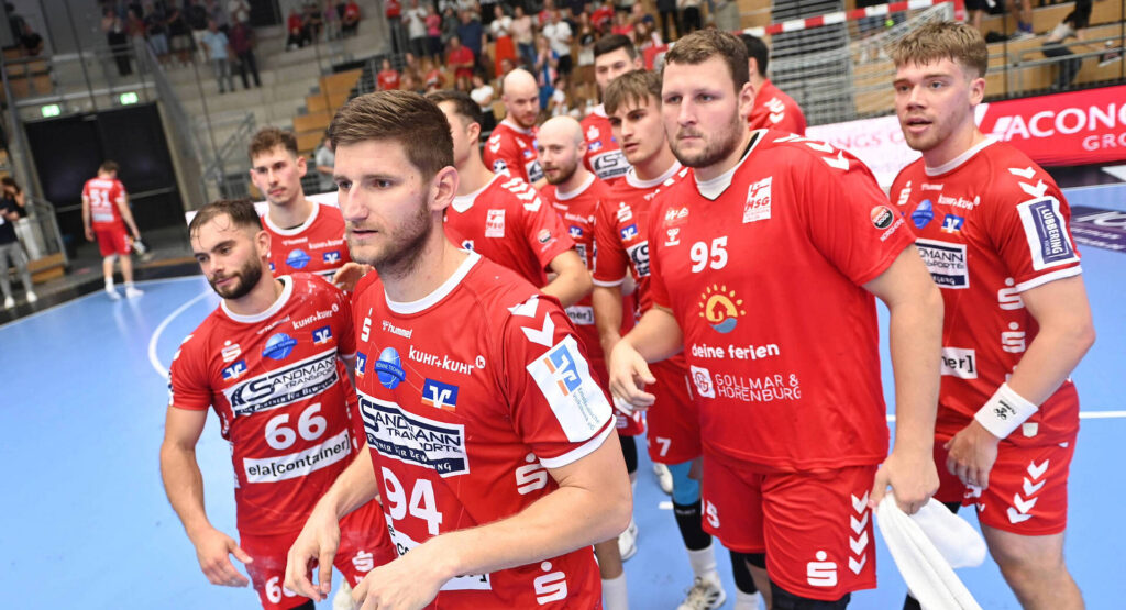Das bild zeigte die Mannschaft der HSG-Nordhorn-Lingen.
