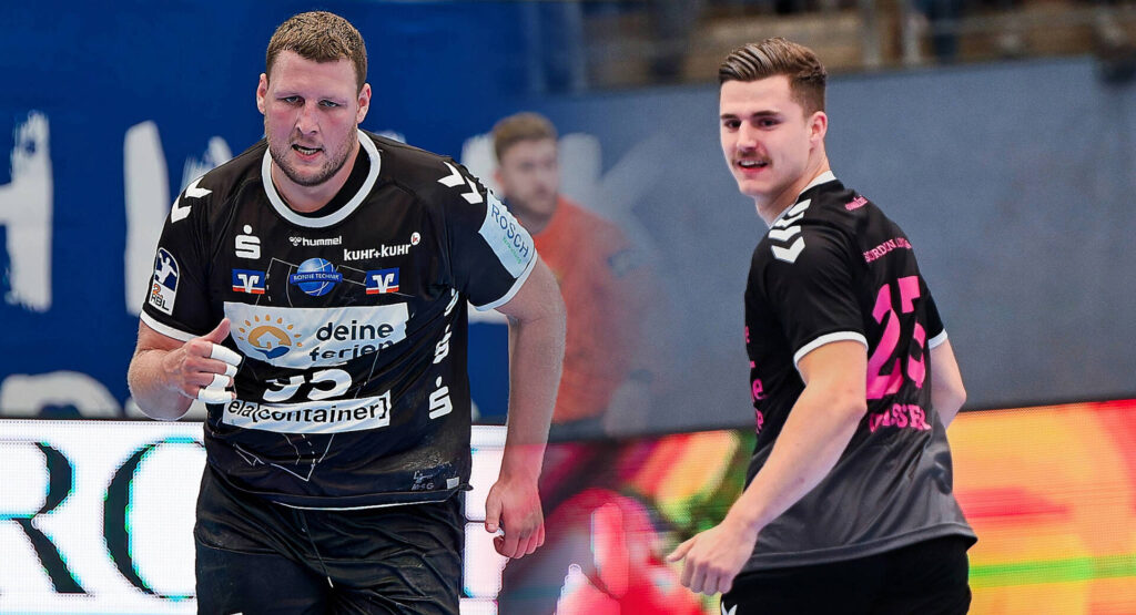 Dominik Kalafut und Sander Visser werden die HSG im Sommer verlassen.