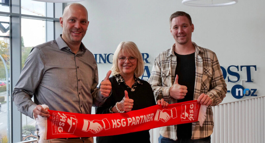 Mediale Weiterentwicklung: NOZ als neuer HSG-Partner. Die HSG Nordhorn-Lingen und die NOZ sind seit Ende 2024 Kooperationspartner
